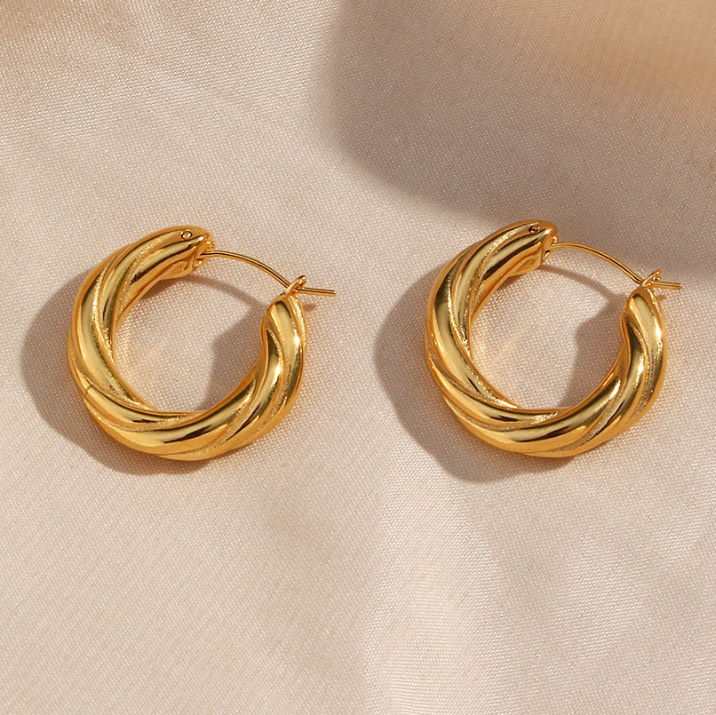 hoop earrings